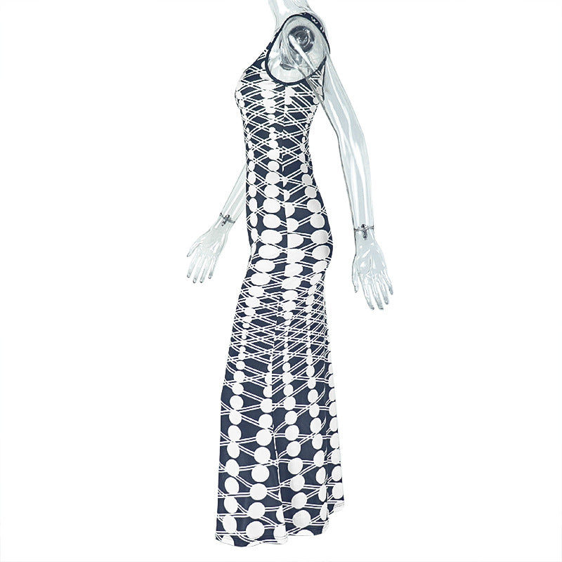 Women Elegant Backless Off Shoulder Dress 7