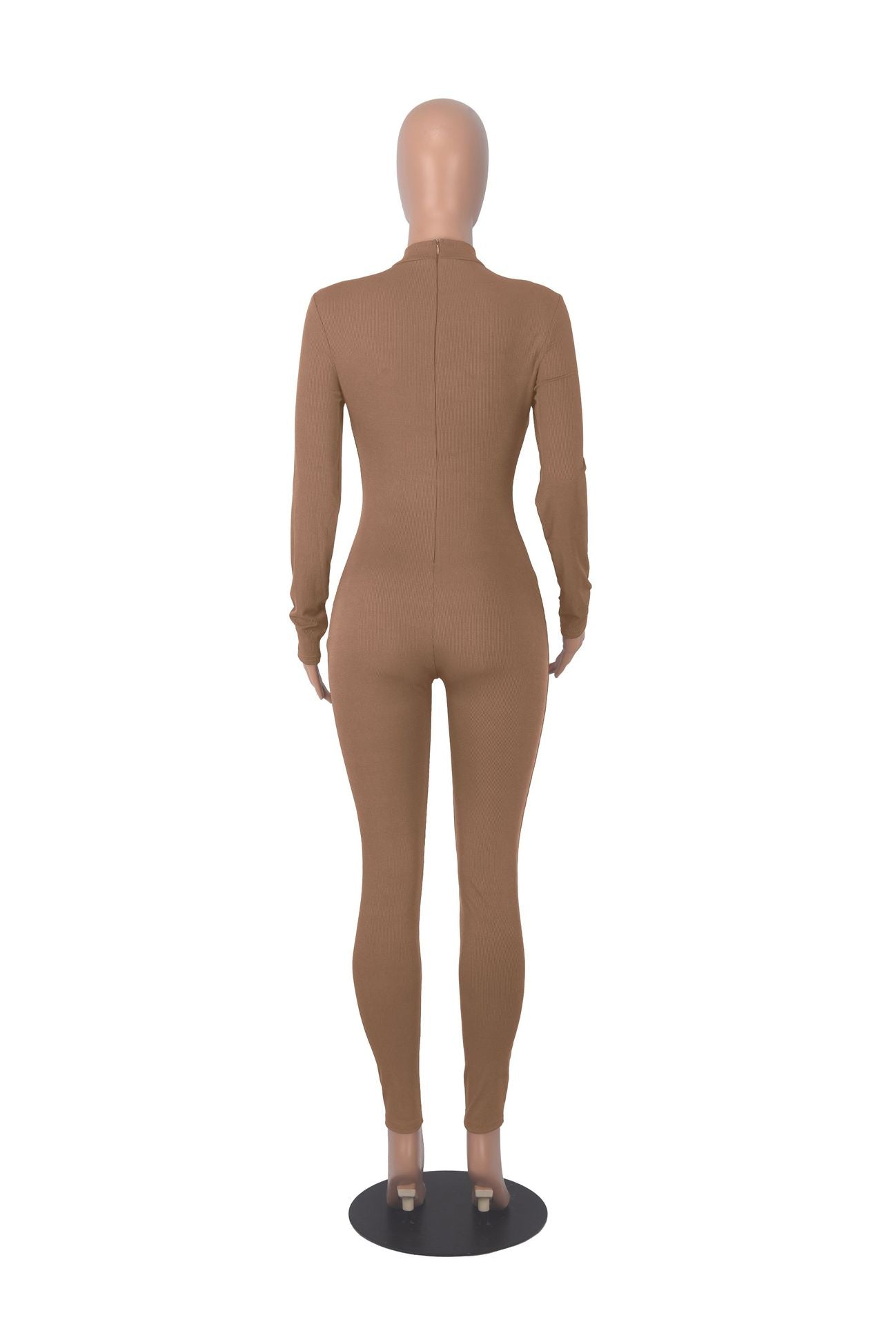 Autumn Ribbed Zip Jumpsuit 13