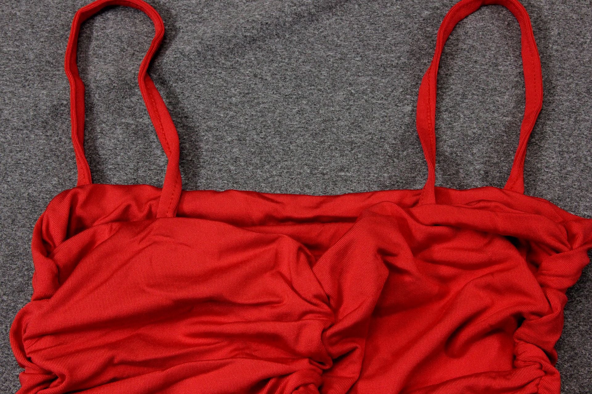 Sexy Camisole Ruched Bodycon Skirt Two-Piece Set For Women 49