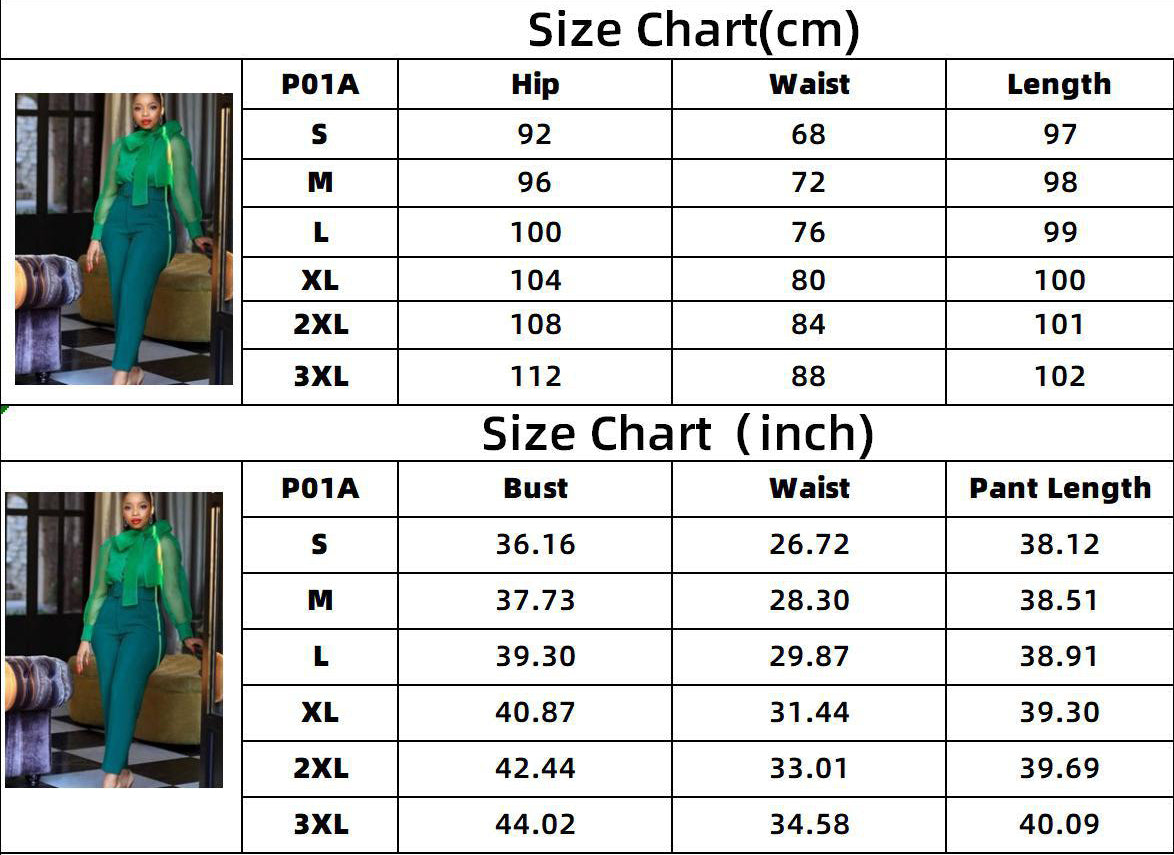 Women's Spring And Summer High Waist Casual Pants Slim Fit Set Career Women's Trousers Autumn Professional Pants 18