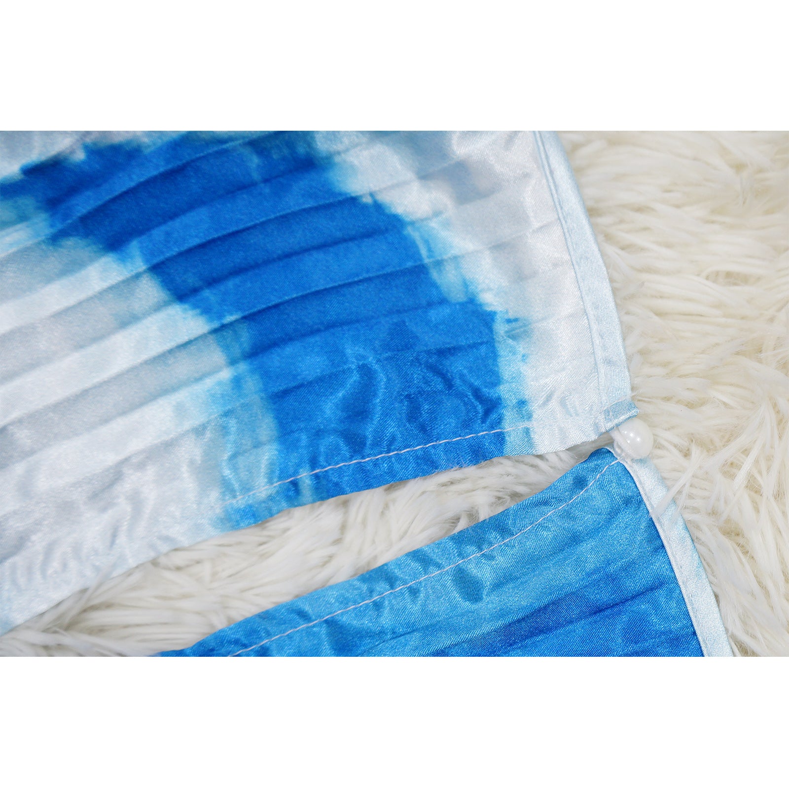 Fashion Women's V-Neck Print Pleated Casual Jumpsuit 23