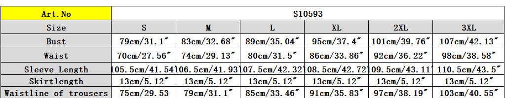 Sexy Solid See-Through One Shoulder Two Piece Skirt Set 8