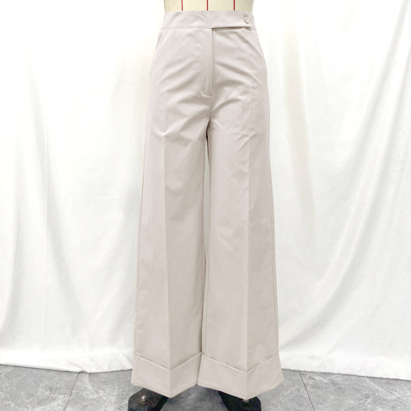 Autumn Casual Pants Wide-Leg Fashion Trousers 6