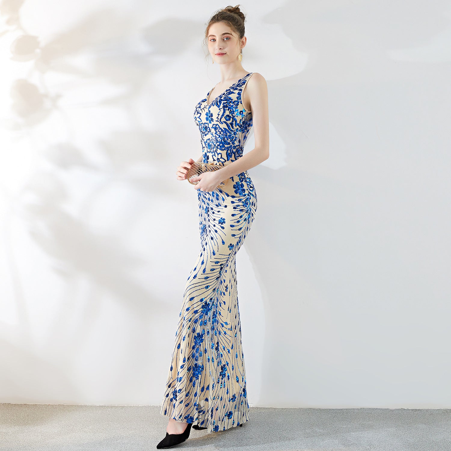 Women Summer Fishtail Formal Party Evening Dress 32