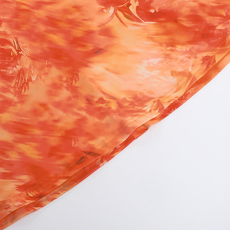 Sexy Strapless Slim Waist Bodycon Floral Dress Chic Holiday Maxi Dress 13