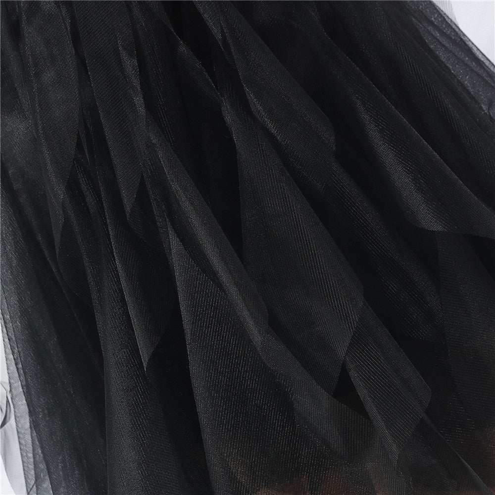 Bridesmaid Strapless Sequin Mesh Patchwork Mesh Formal Party Evening Dress Bride Wedding Gown 12