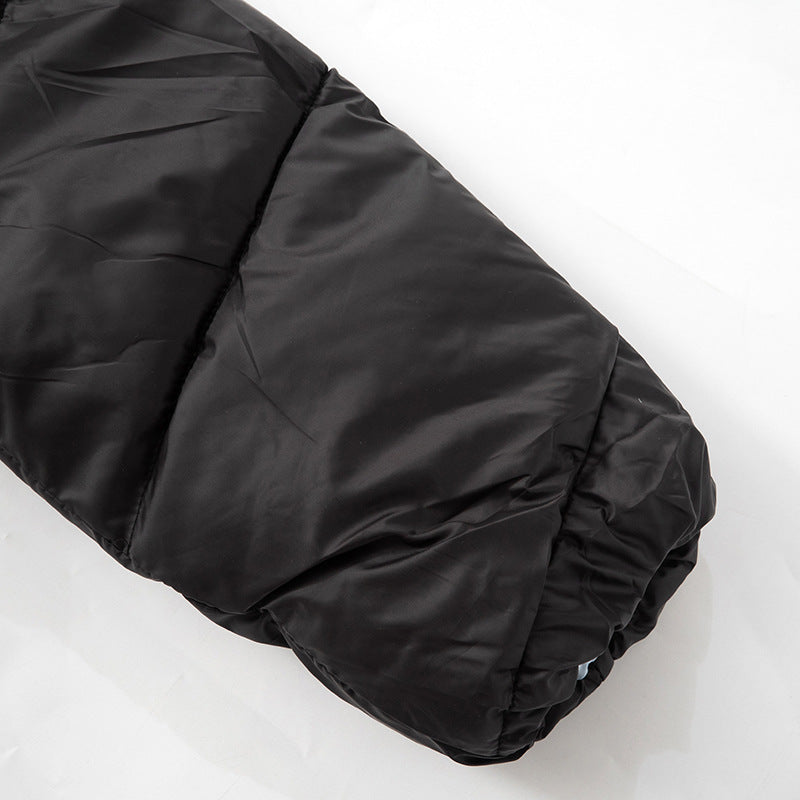 Women long sleeve contrast winter warm Padding Jacket 33