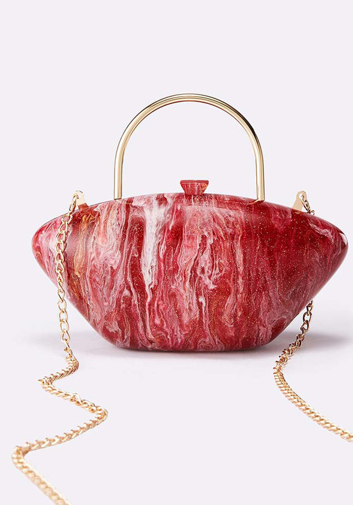 Women's Acrylic Clutch Bag for Formal Party Shoulder/Crossbody Chain Bag