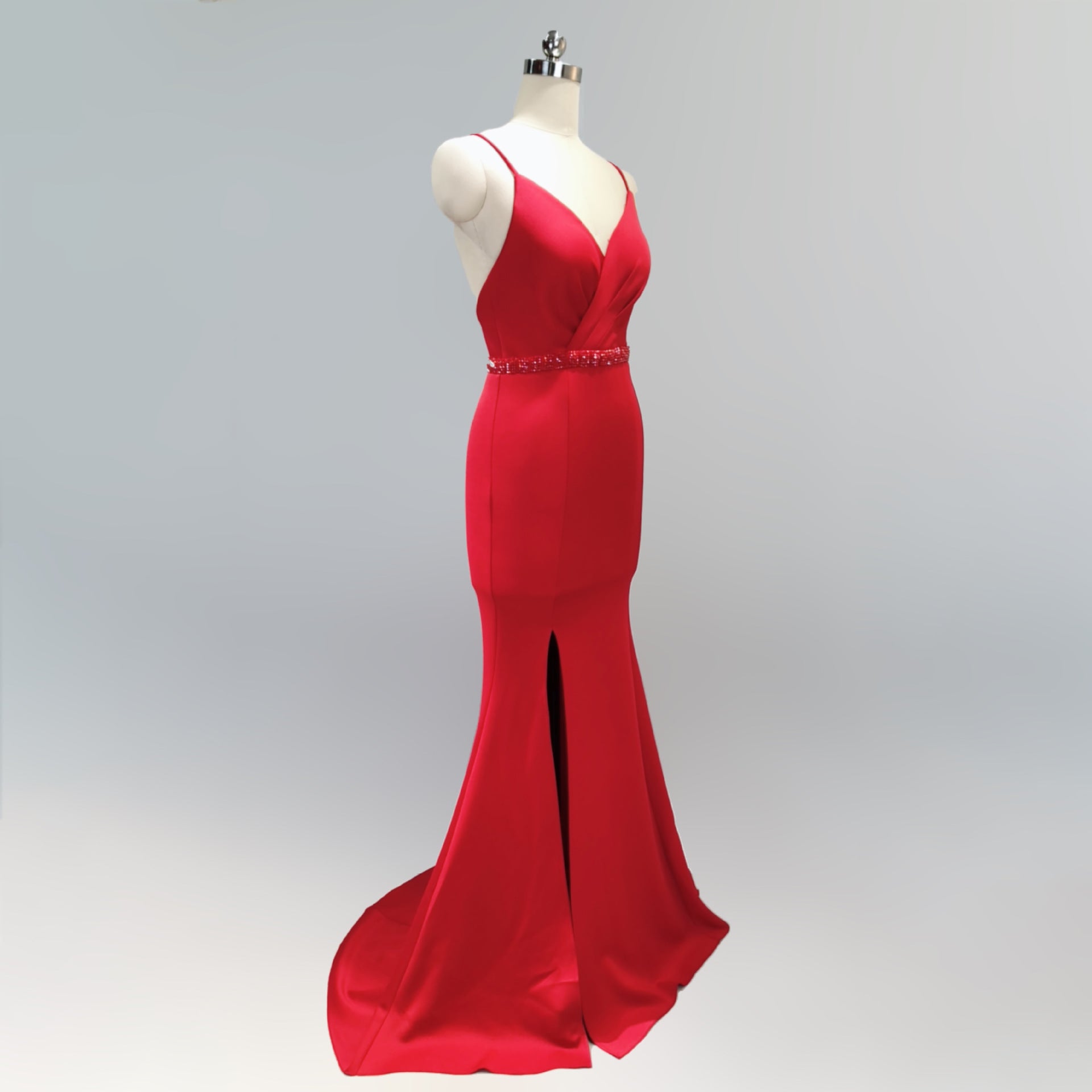 Trailing sexy slim evening dress Slim Fit Bodycon annual meeting host party club evening dress 40