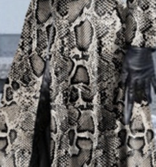 Extended Zipper Pu Leather Jacket 6