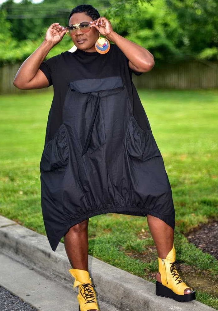 Women's Patchwork Dress