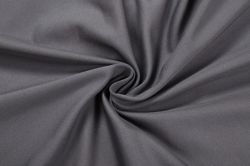 Women Fall/Winter Hooded Letter Print Zipper Top and Pants Two-Piece Set 25