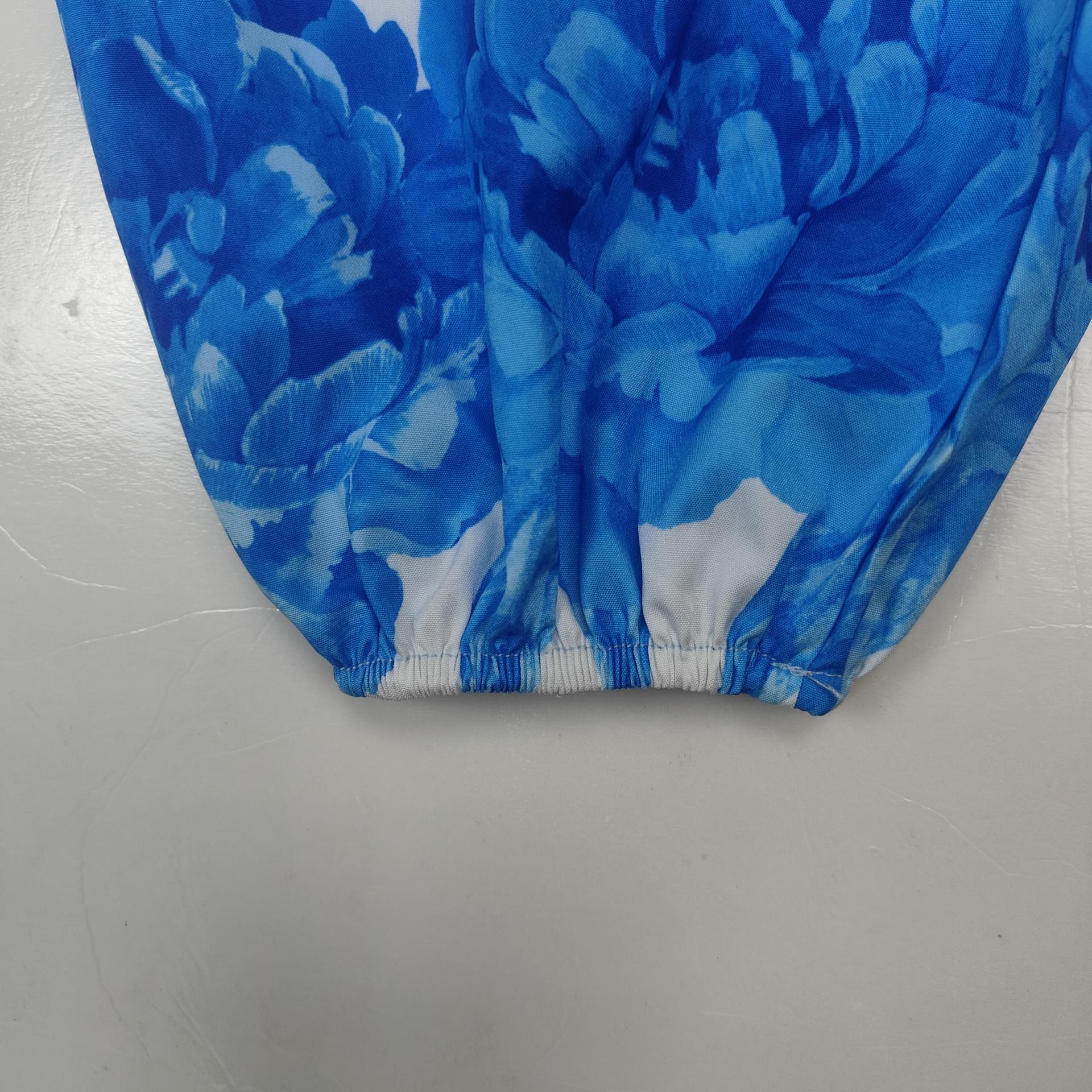 Women Spring Elegant Off Shoulder Print Dress 11