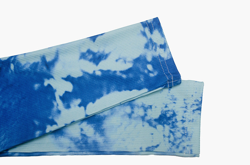 Women Spring Summer Print Stand Collar Long Sleeve Bodycon Dress 12