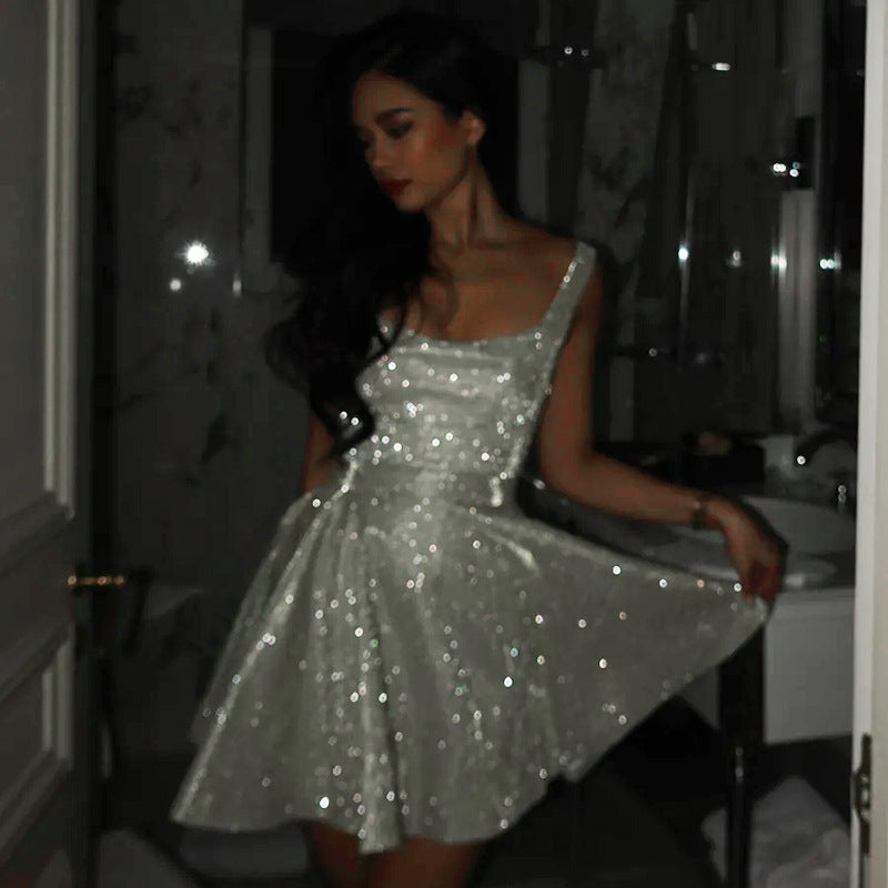 Women Suspender Dress 4