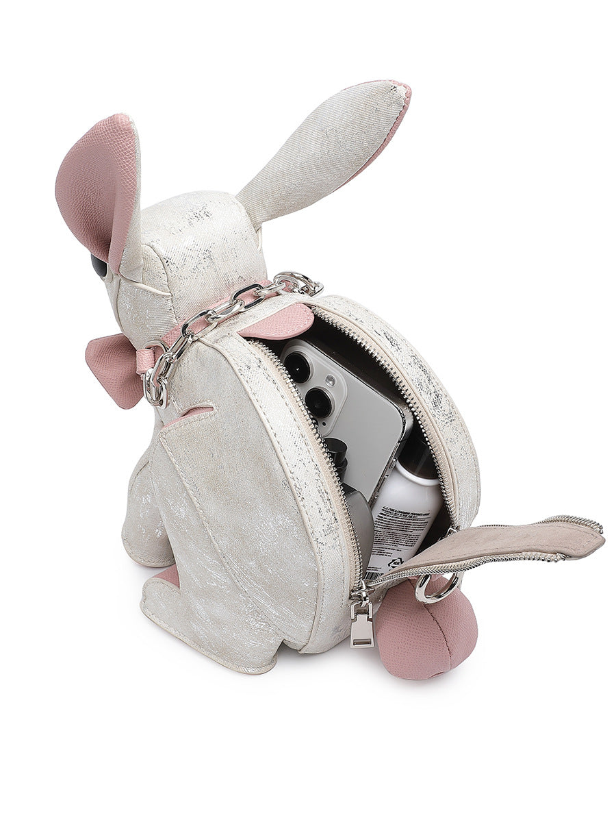 Spring summer women's bag bunny shaped bag crossbody bag 6