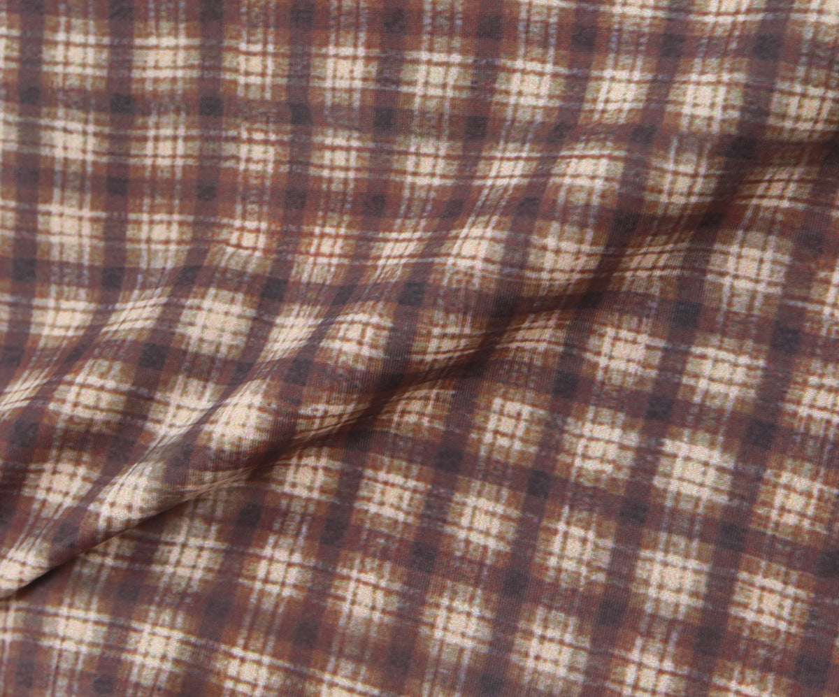 Cami Top and Low-Waist Bodycon Skirt Plaid Lace Patchwork Set 25