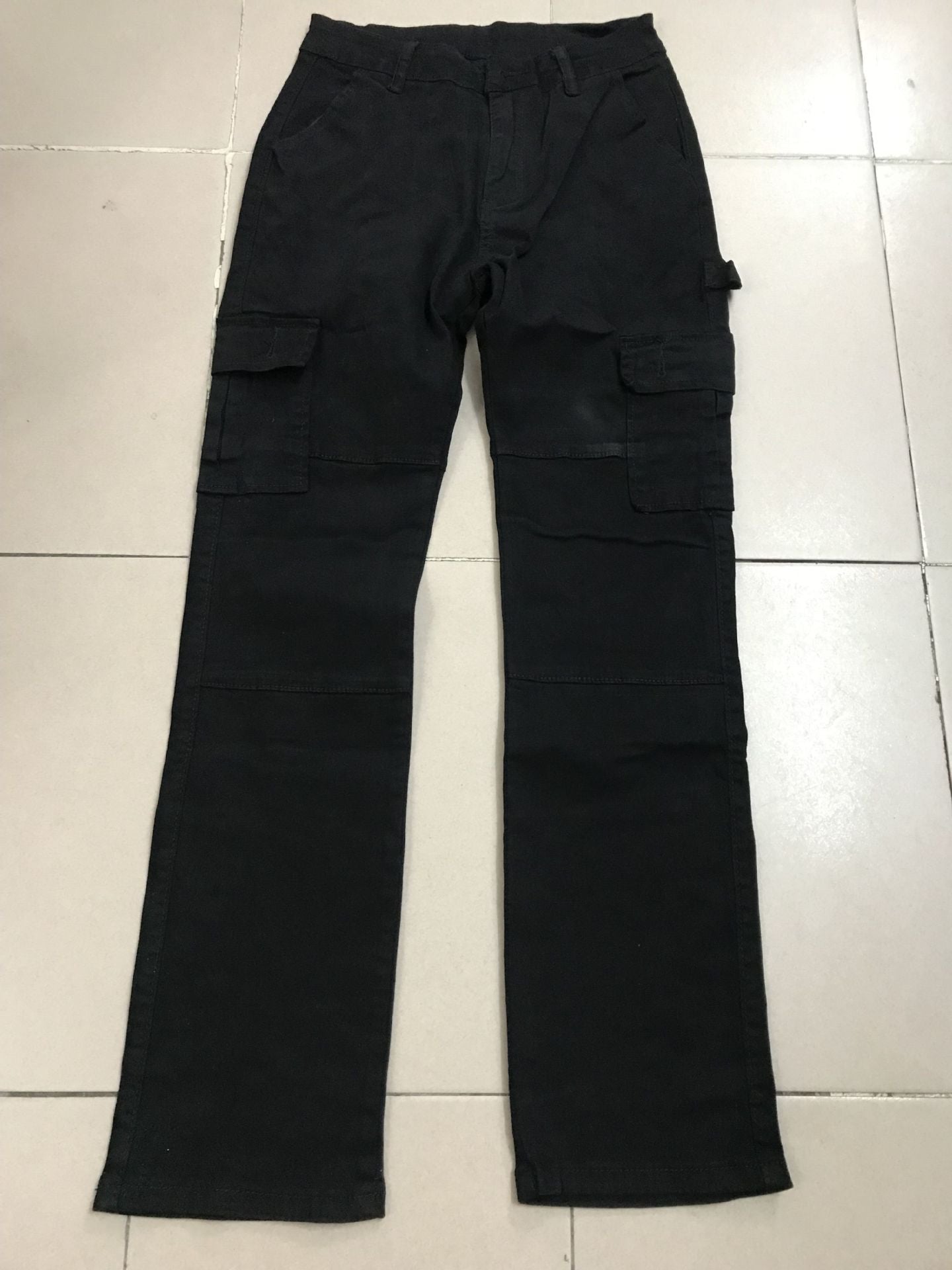 Women High Waist Multi Pocket Cargo Pants 3