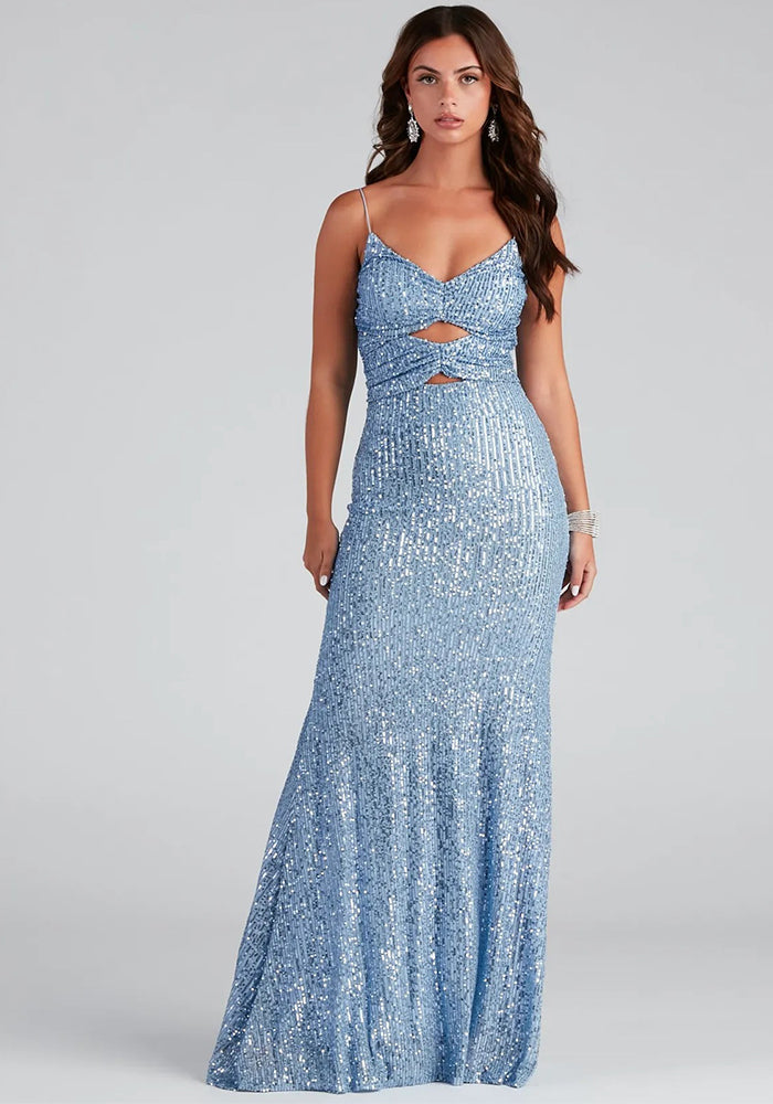 Women sexy suspenders formal party evening dress