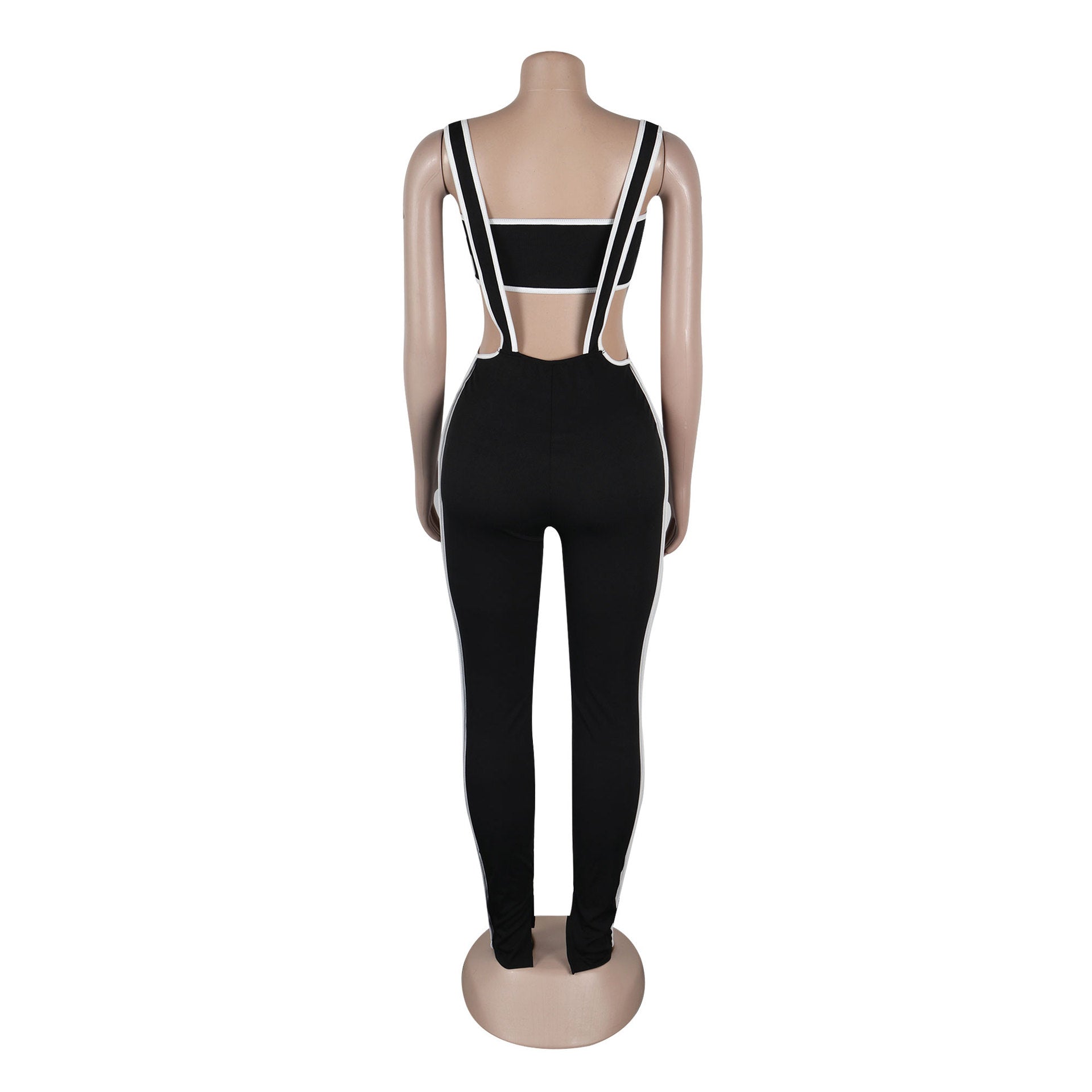 Tube Top Strap Trousers Two-Piece Set 20