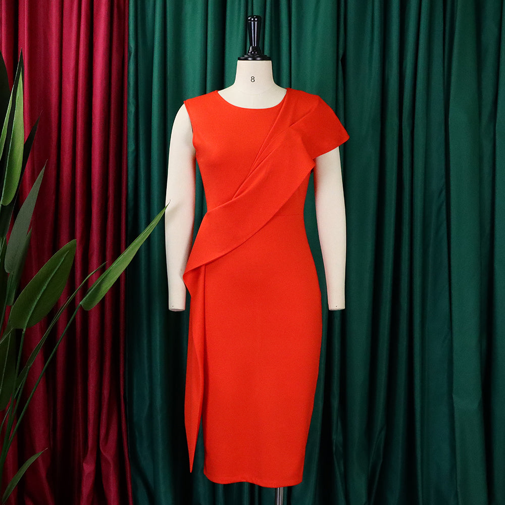 Women's Summer Fashion Bodycon Tonle Plus Size African Dress 12