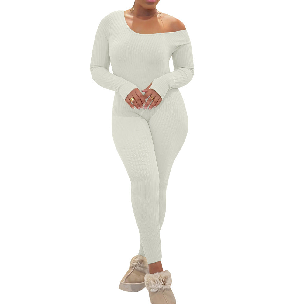 Striped Fashion Slim Women's Jumpsuit 6