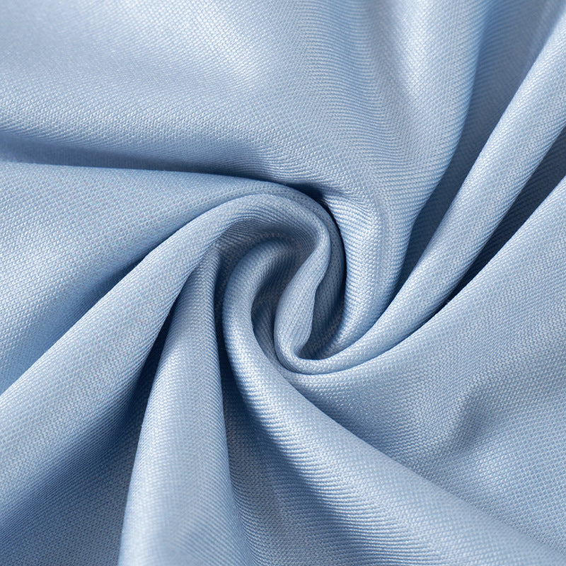 Women Summer Strapless Floral Print Slit Maxi Dress 14