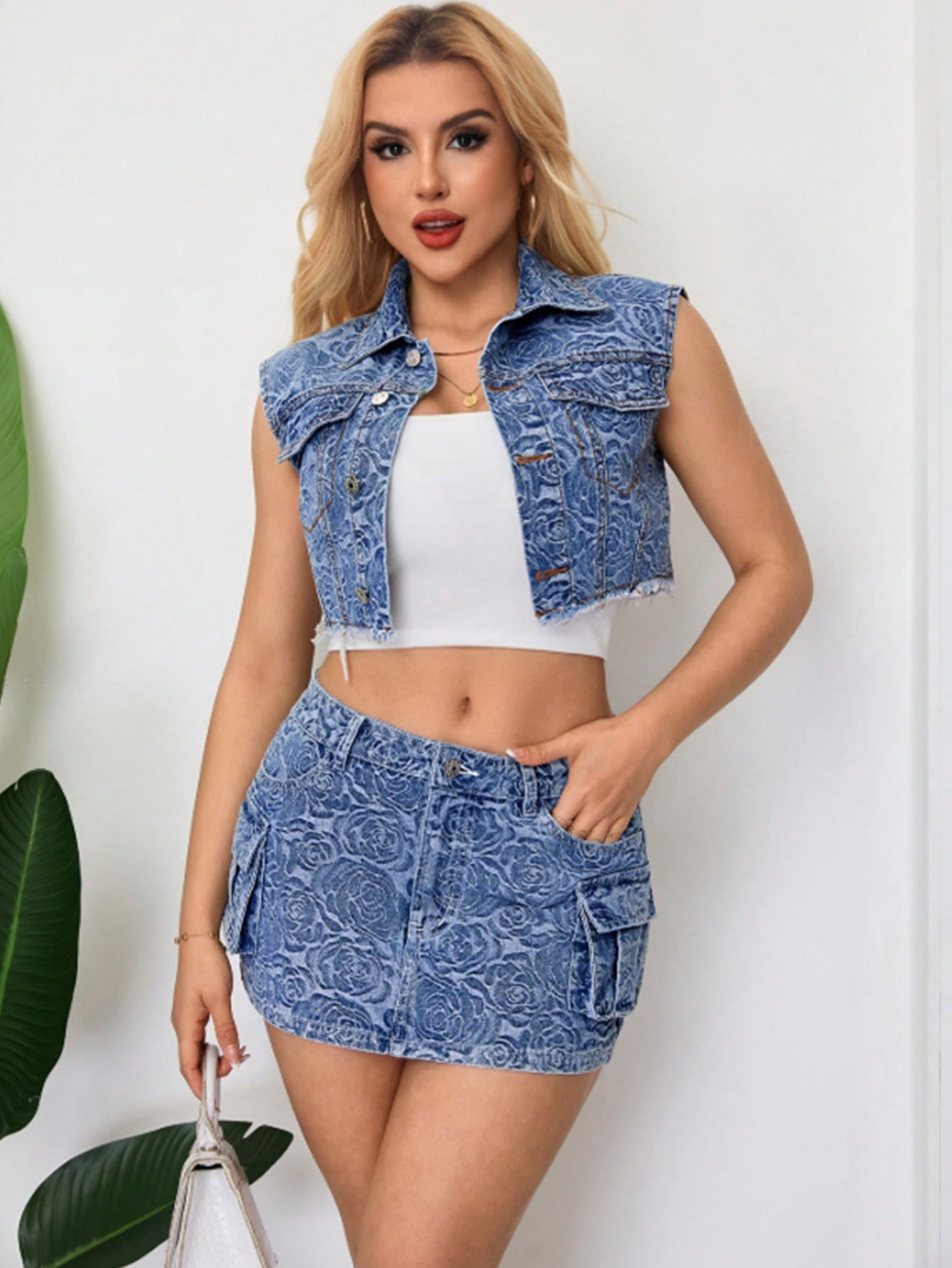 Women's Casual Stylish Denim Jacket 7