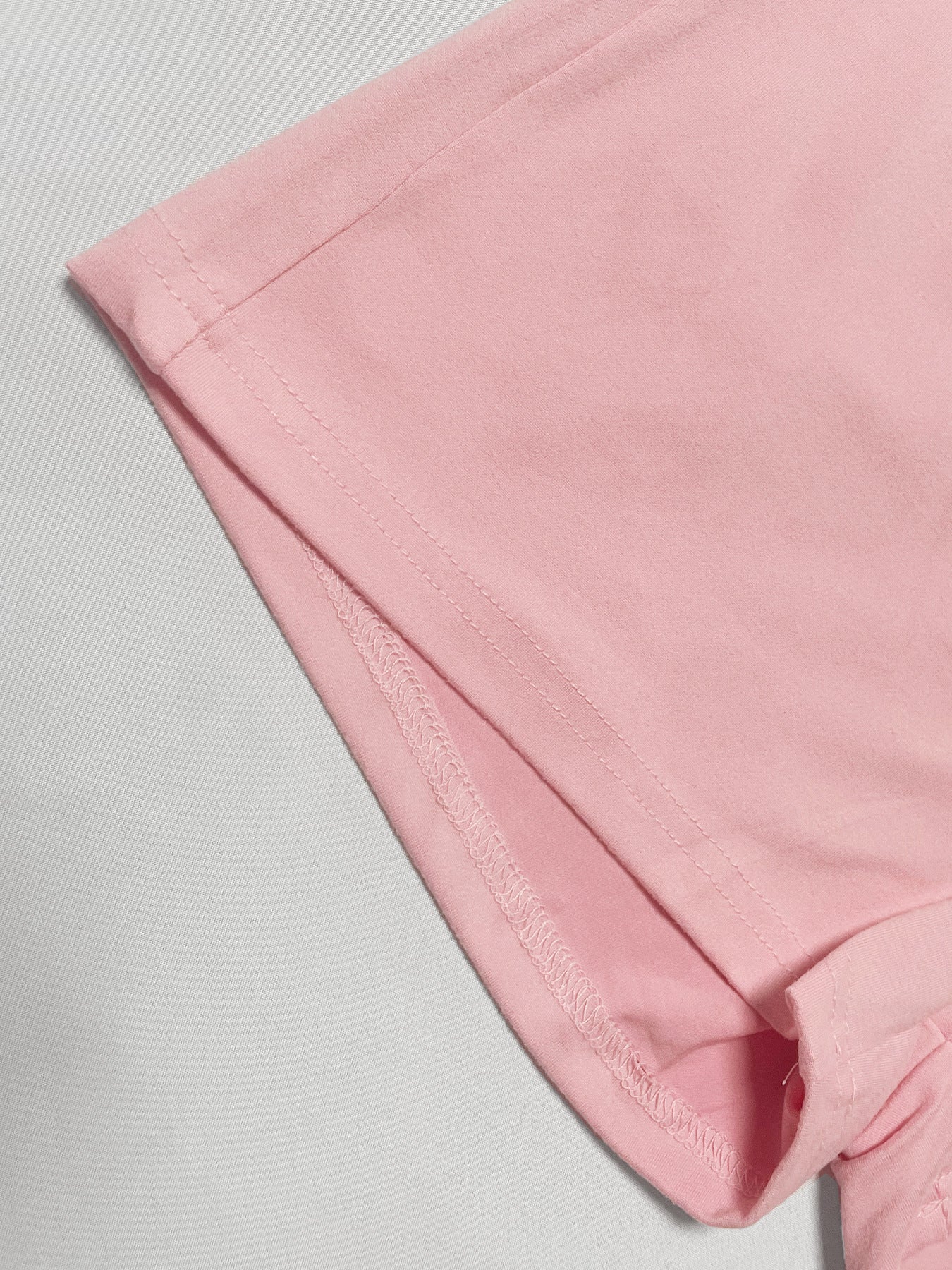 Street Color-block Short Sleeve High Waist Casual Sport Shorts Set with Headband 15