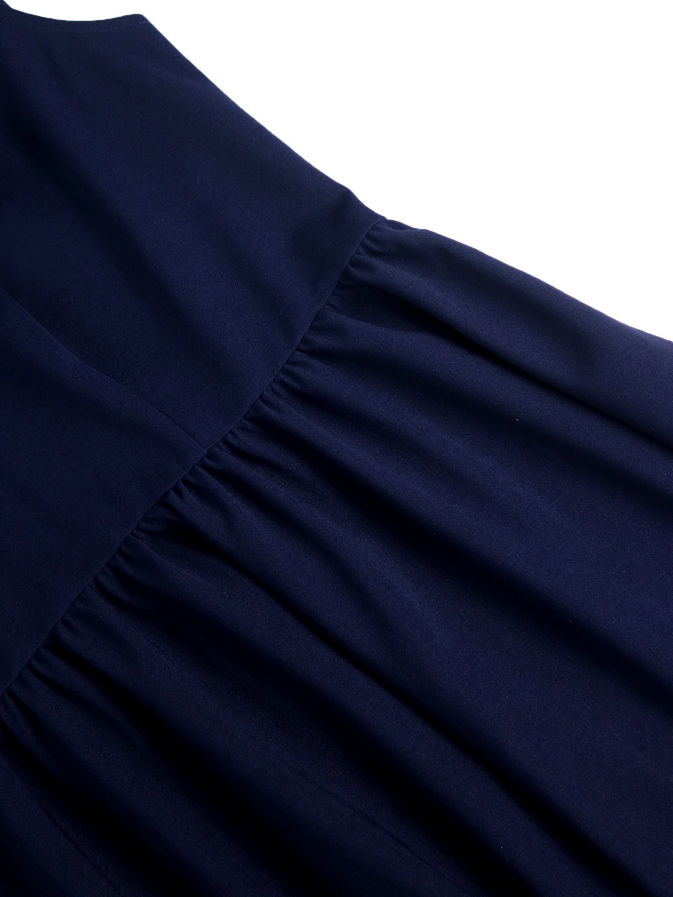 Plus Size Bow A-Line High-Waist Sleeveless Party Dress 10