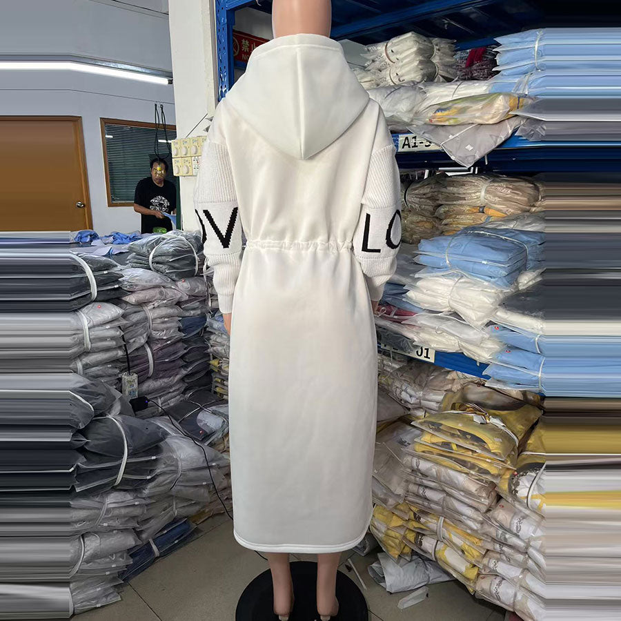 Women Casual Hoodies Patchwork Jacket 11