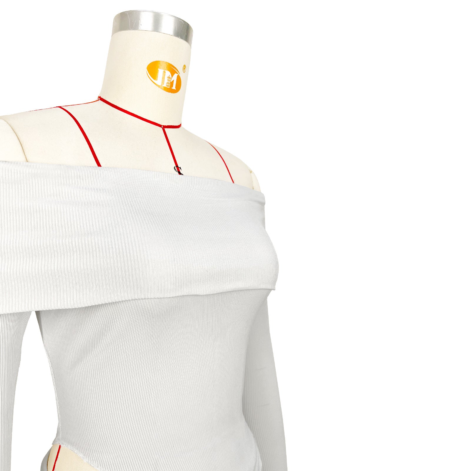 Women Irregular Off Shoulder Turndown Collar Top and Bell Bottom Pants Two-piece Set 17