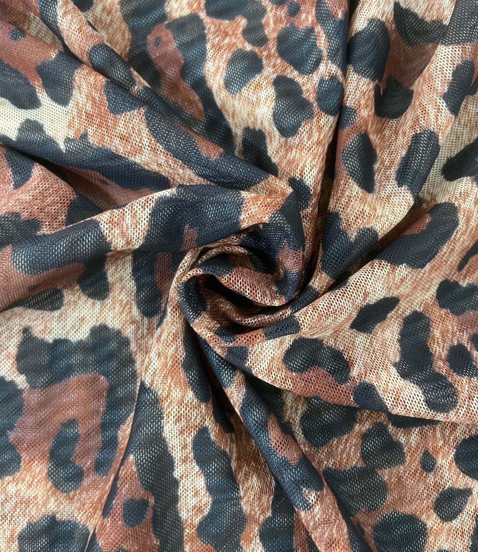 Women's Summer Leopard Sexy Strapless Mesh Dress 12