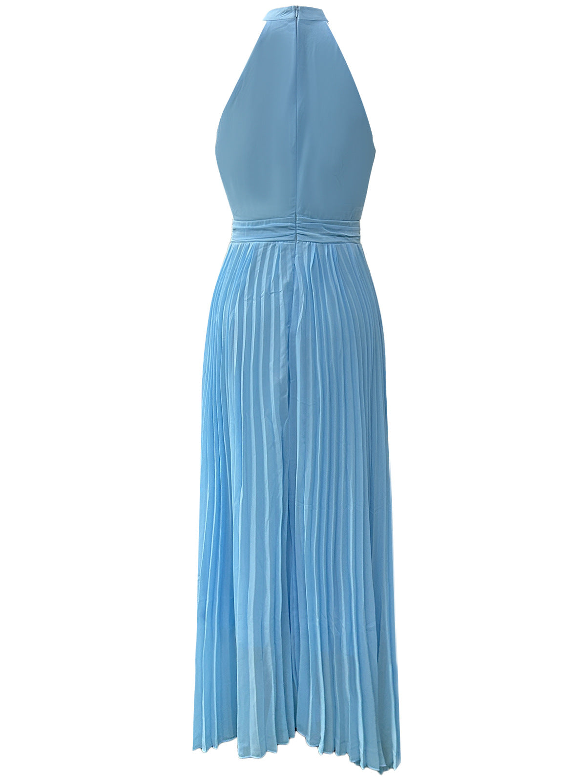 Women Spring/Summer Beach Holidays Sexy Pleated Dress 4