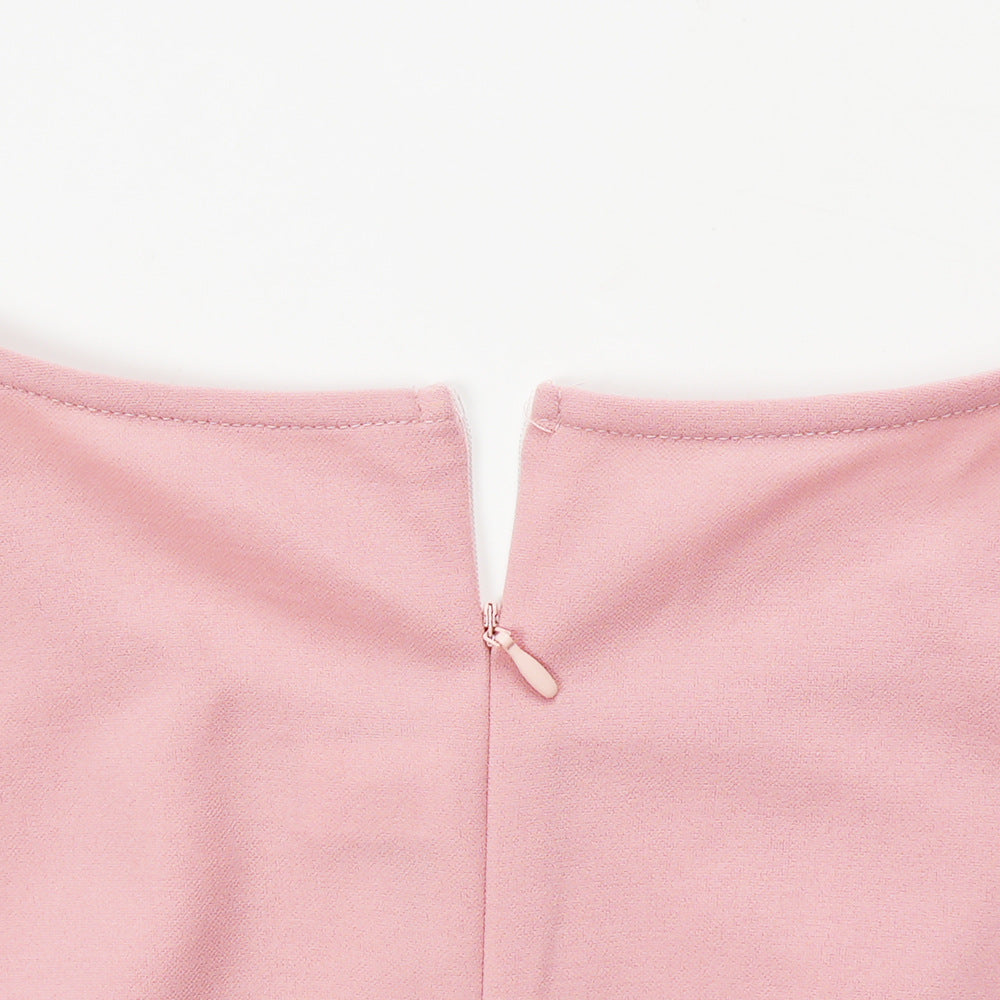 Africa Plus Size Women's Long Sleeve Elegant Pleated Formal Party Gown 17