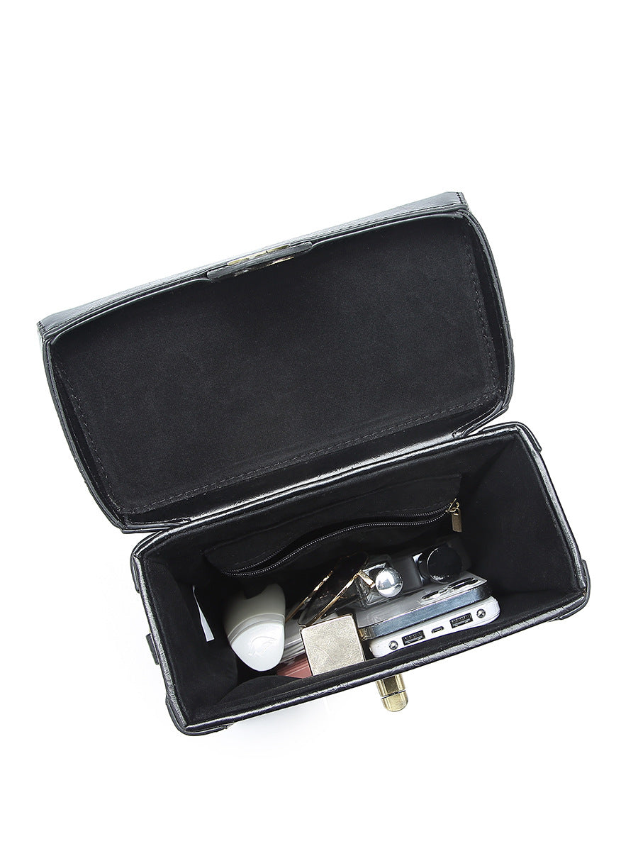 Women Style retro handbag crossbody clock small square bag 6