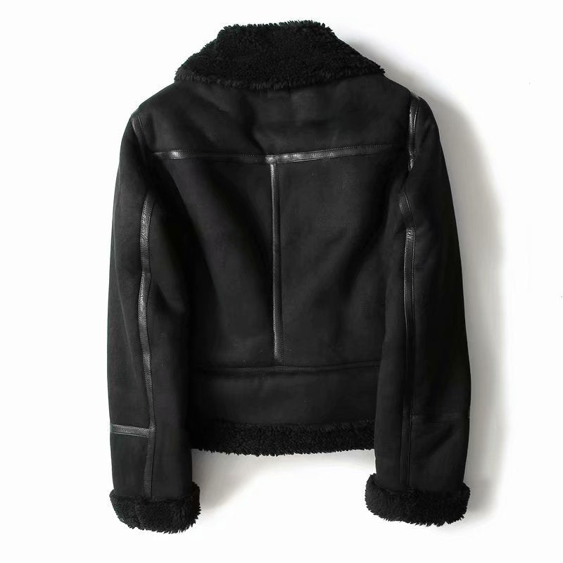Winter Women Furry PU-Leather Jacket 21