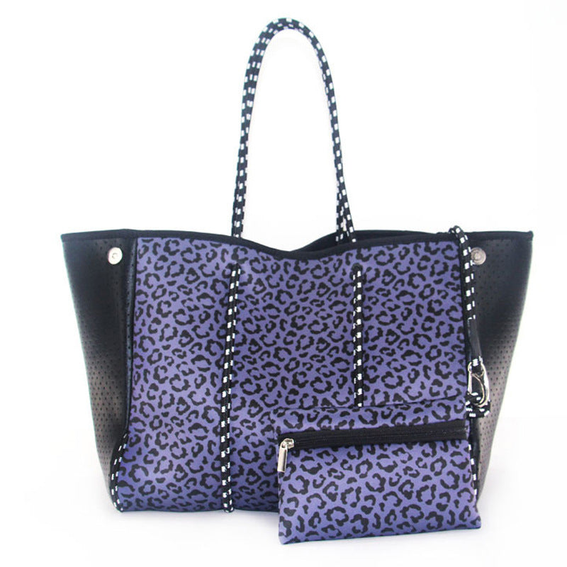 Diving Material Tote Crossbody Shoulder Bag Outdoor Casual Large Capacity Beach Handbag 5