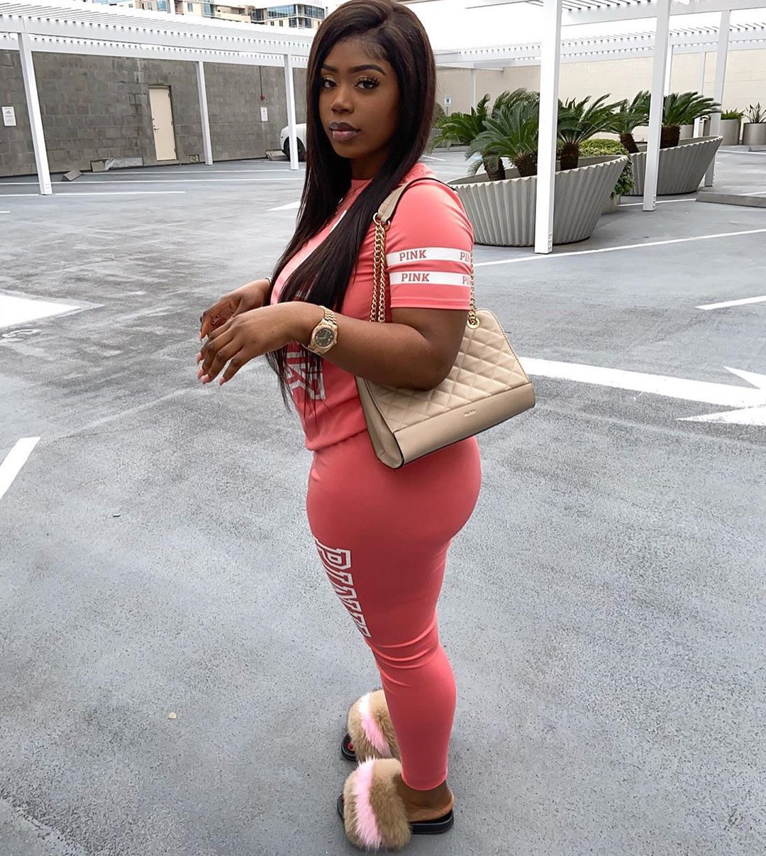 Women's Fashion Casual Letter Print Two Piece Set 10