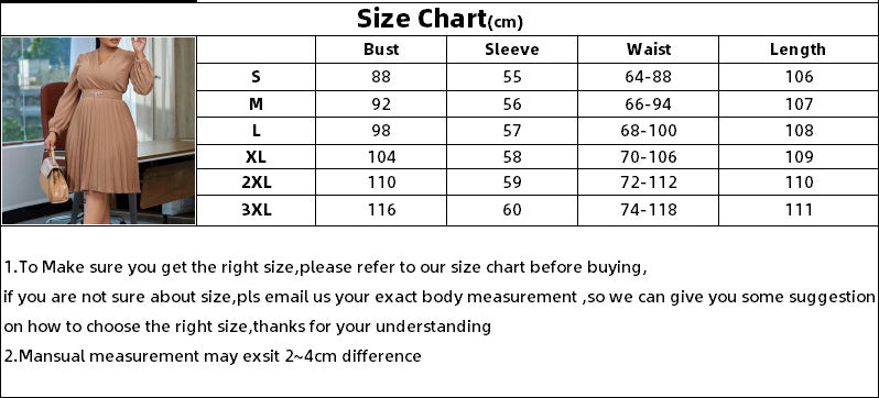 Fashion Chic Elegant Solid Color V Neck Pleated Plus Size African Dress 10