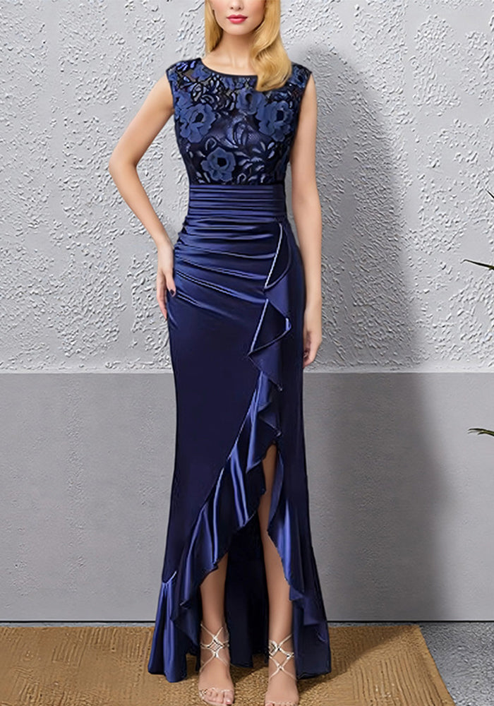 Women Sexy Qipao Maxi Dress