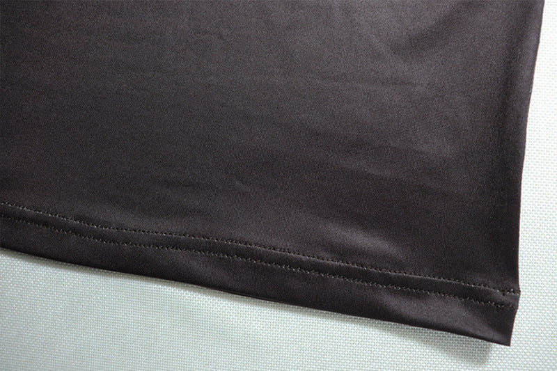 Digital Print Round Neck Top Maxi Skirt Two-Piece Set 13