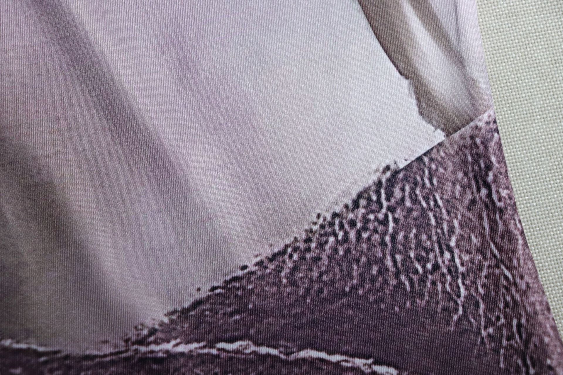 Women Round Neck Long Sleeve Printed Bodycon Dress 17