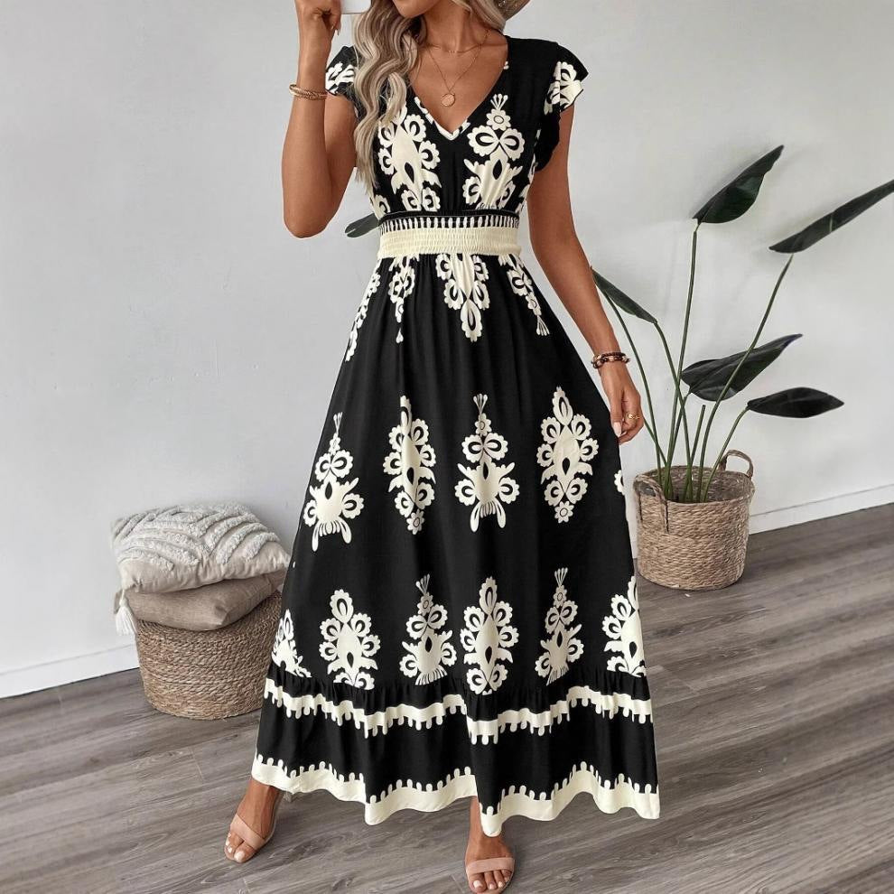 Women Print Maxi Dress 5