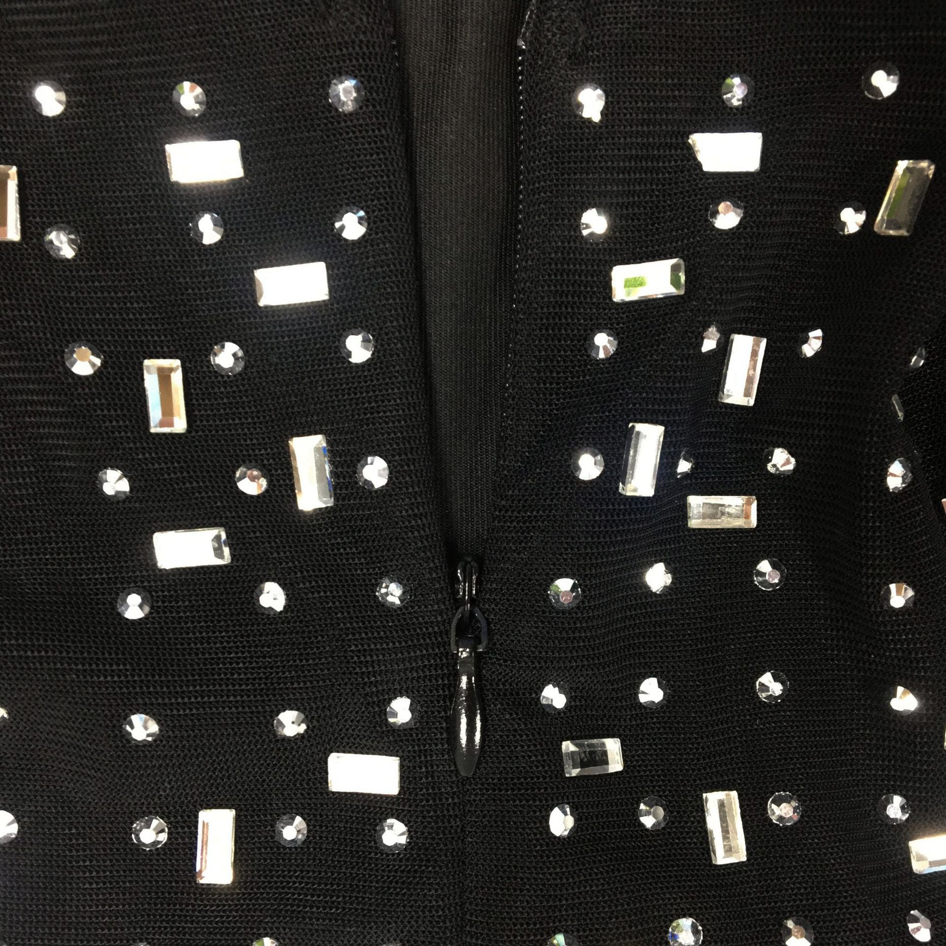 Ladies' Fashion Beaded Mesh Sleeveless Jumpsuit 21