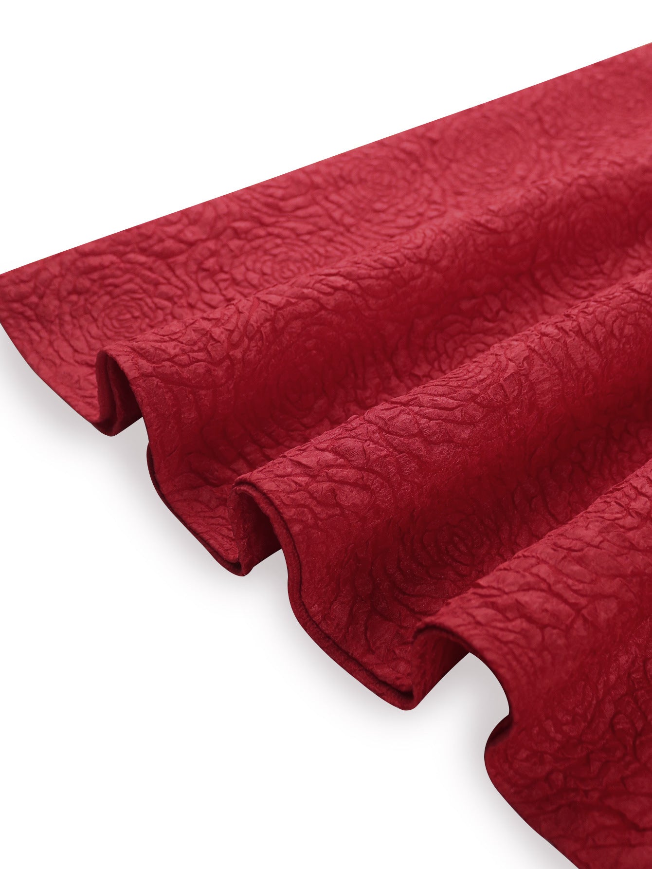 Plus Size jacquard a-line dress elegant ball gown 15