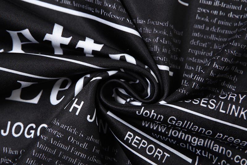 Summer Fashion Women's Printed Sleeveless V-Neck Sexy Strap Slim Dress 14