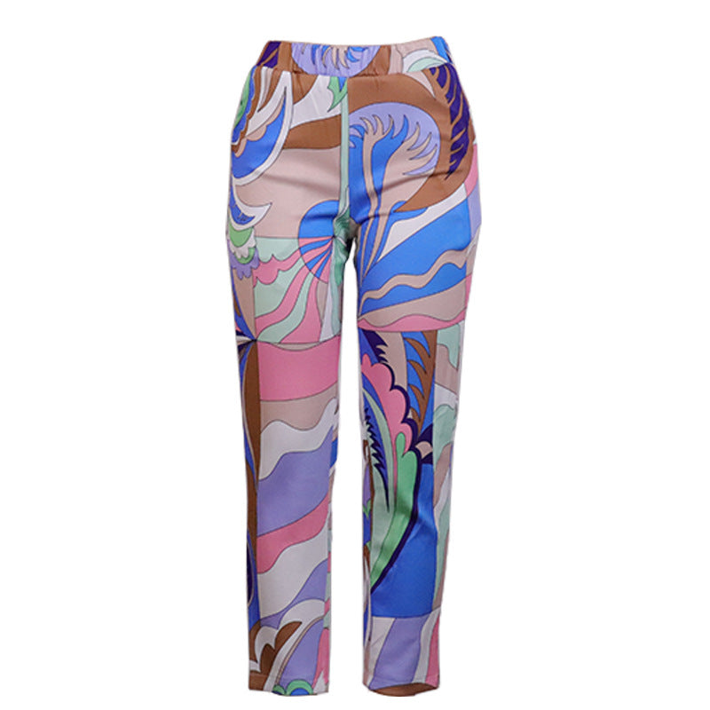 Women Autumn/Winter Casual Blazer and Pant Two-Piece Set 10