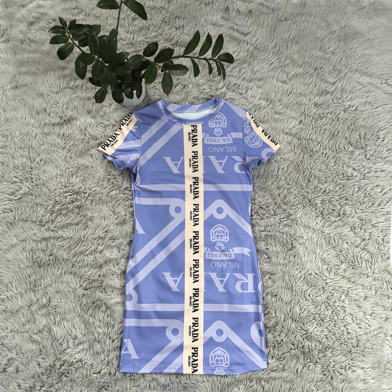 Women's Casual Chic Printed Bodycon Dress 43