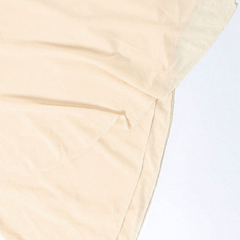 Asymmetrical Halter V-Neck Low Back Dress 19